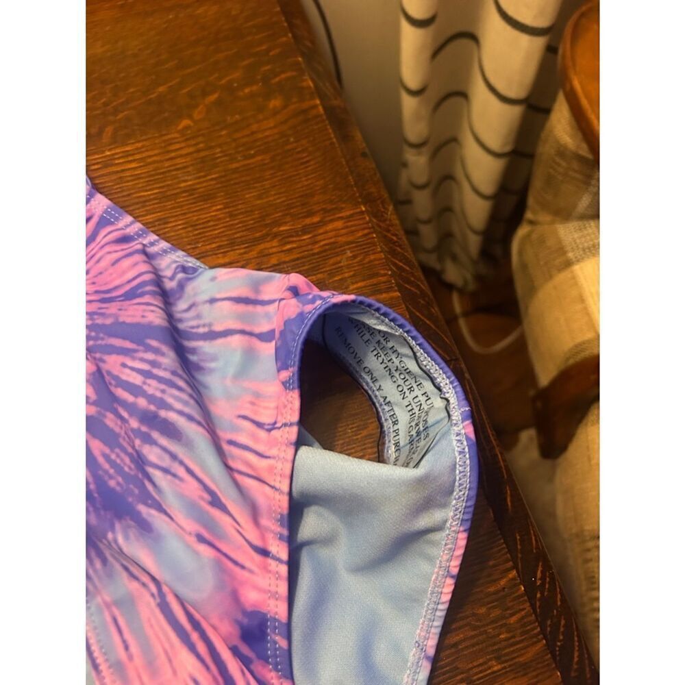 Hang Ten Girls Purple and Pink Tie-Dye Bikini Set - Picture 5 of 7